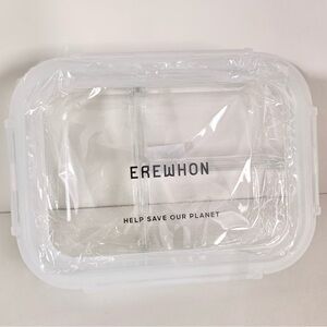 Hold Erewhon divided glass lunchbox